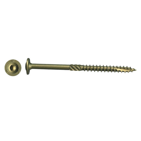 (300 Count) Big Timber SCTX156 15 x 6" 316 Stainless Lag Screw