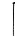 Big Timber BL14 Hex Washer head 5/16" #14 x 14" Black Log Screw, (250per Pack)