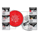 Freud LU85R008 8-Inch 64 Tooth ATB Ultimate Cut-Off Saw Blade with 5/8-Inch Arbor and PermaShield Coating