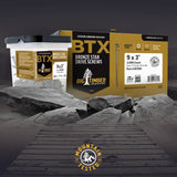(750 Count) Big Timber BTX105 10 x 5" Bronze Star Flat Head Screws