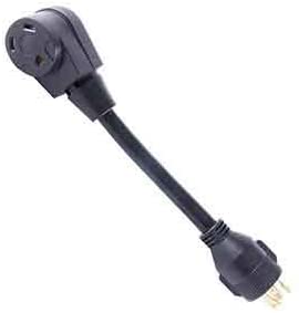 Superior Electric RVA1536 50 ft. 50 Amp NEMA 14-50R RV 6AWG Extension Cord Plug NEMA 14-50P W/Handle